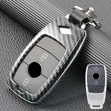 For Mercedes Benz Gla Glc Gle Carbon Fiber Smart Key Fob Cover Case For Mercedes Benz Gla Glc Gle Carbon Fiber Smart Key Fob Cover Case