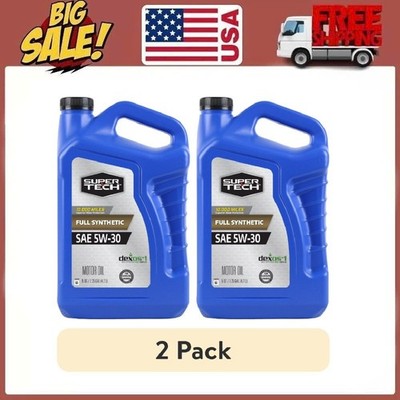  2 PACK  Super Tech Full Synthetic SAE 5W-30 Motor Oil, 5 Quarts