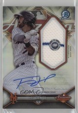 2018 Bowman Chrome 2017 AFL Fall Stars Relics 48/50 Tomas Nido #AFLR-TN Auto 4d3