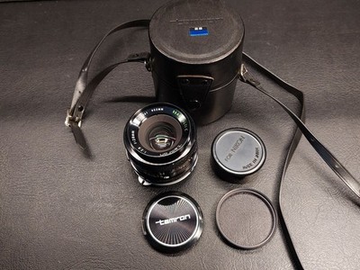 Vintage Tamron Lens, 1:2.8, f=28mm 52mm BBAR Multi C w/ Case NO.5209561