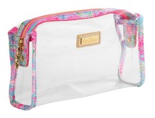 Clear Zipper Pouch, Cute Pencil Case for Adults, Travel Toiletry Bag, Small P...