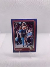 2025 #73 Rhyne Howard Donruss WNBA Blue Sparkle #/49 Atlanta Dream Color Match