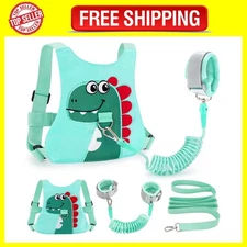Toddler Leash-Baby Walking Safty Harness and Child Anti Lost Wrist Link for G...