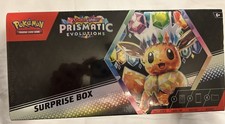 Pokemon Prismatic Evolutions Surprise Box New Sealed