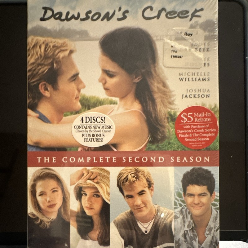 Dawson's Creek Complete Second Season 2 DVD 4-Disc Set TV Series