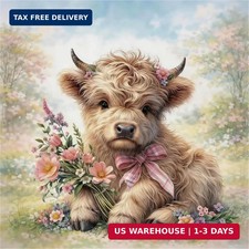 5D Diamond Painting Kits for Adults beginners  Diamond Art Cow  Diamond Painting