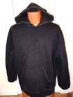 Supreme Men's Large Black Pullover Hoodie.