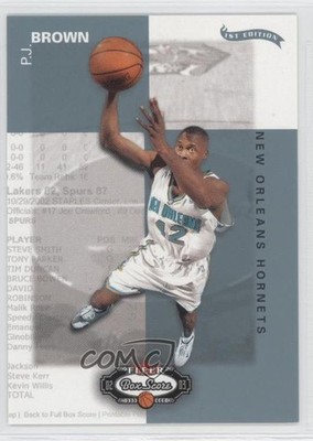 2002-03 Fleer Box Score 1st Edition 83/100 PJ Brown #47 0b0
