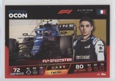 2021 Topps F1 Turbo Attax F1 Speedster Esteban Ocon #48 0s5