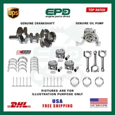 Ford M1DA 1.0 Ecoboost B-Max Engine Rebuild kit & Genuine Crankshaft Pistons set