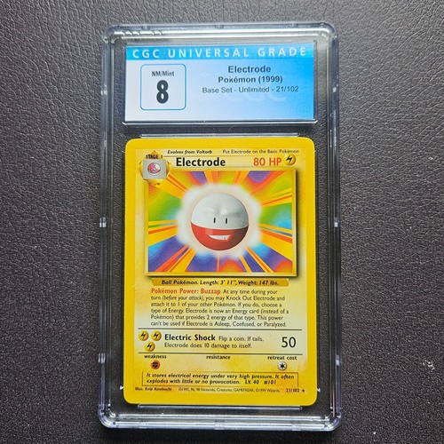 Electrode graded CGC 8 for sale on eBay