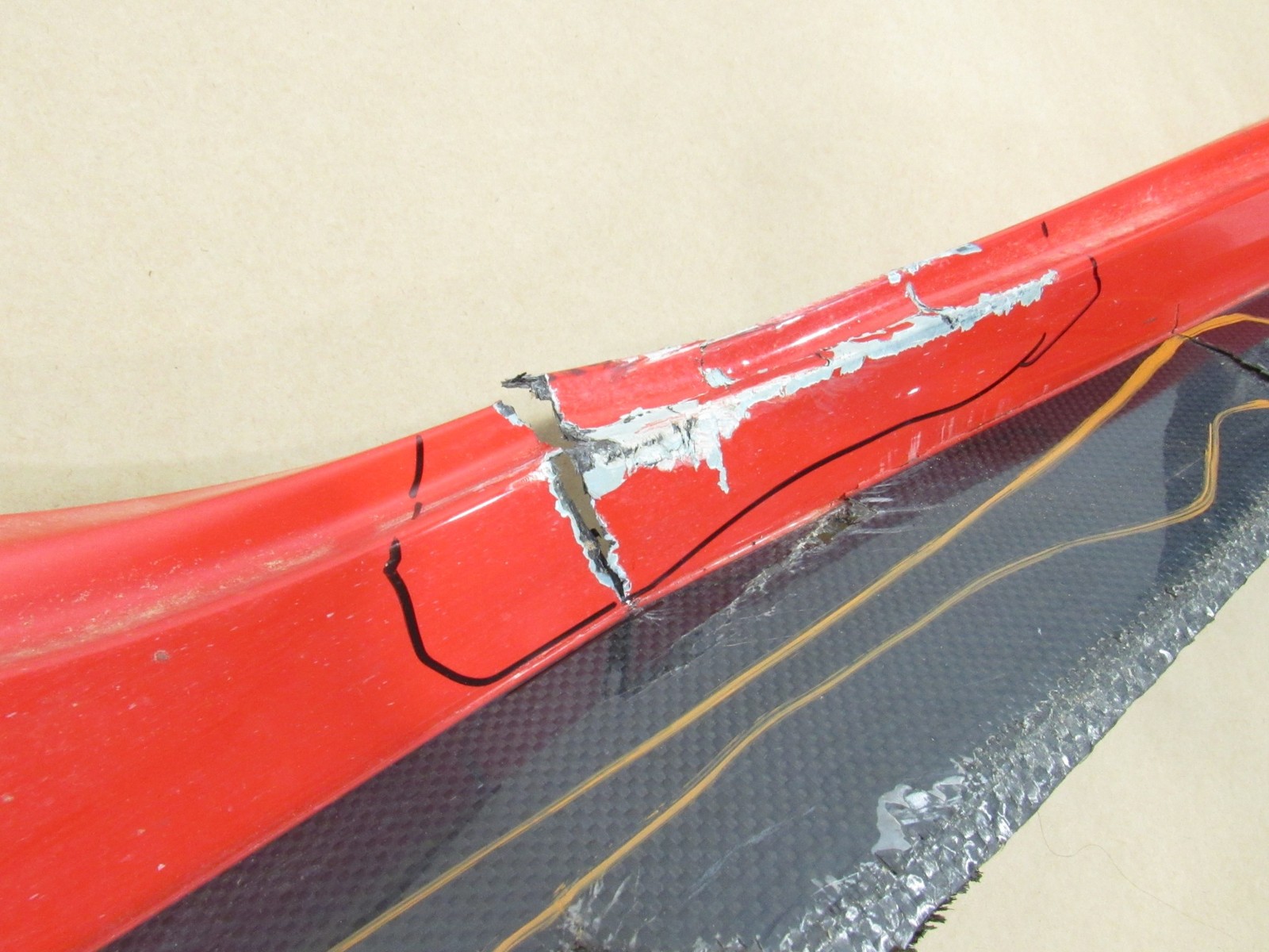 Ferrari 488 Spider 2017 Right Passenger Rocker Panel Molding Carbon 15-19 |@2