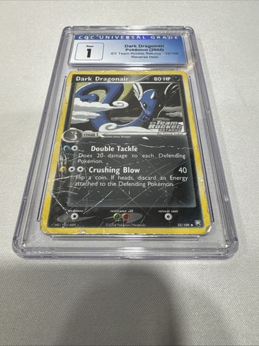 Dark Dragonair graded CGC 1 for sale on eBay
