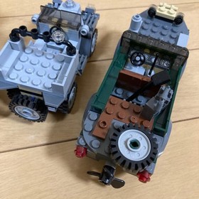 LEGO Indiana Jones Race For The Stolen Treasure 7622 & River Chase 7625 Set Used