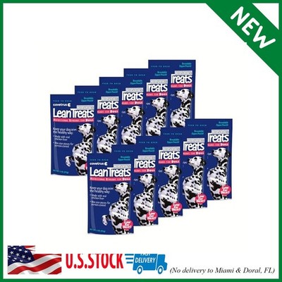 10 Pack Nutrisential Lean Treats for Dogs - Soft Dog Treats for Small & Medium D