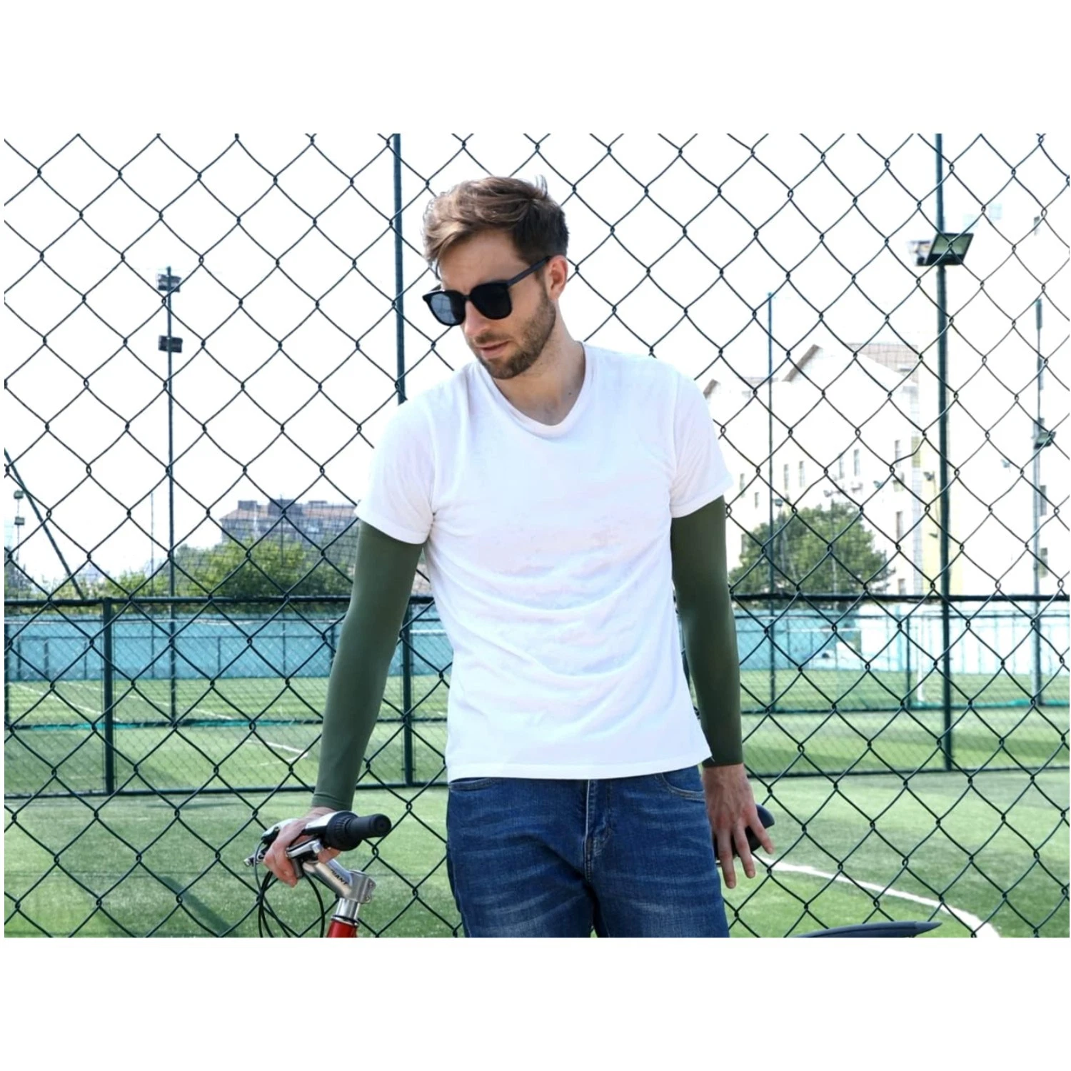 Arm Sleeves for Cycling Golf Outdoor Sports