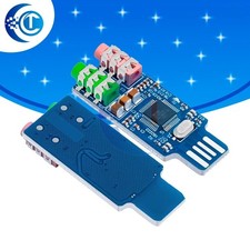 CM108 USB Drive Free Sound Card Laptop Computer External Module -T