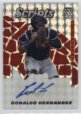 2021 Panini Mosaic Scripts Ronaldo Hernandez #SCR-RH Auto 0o2b