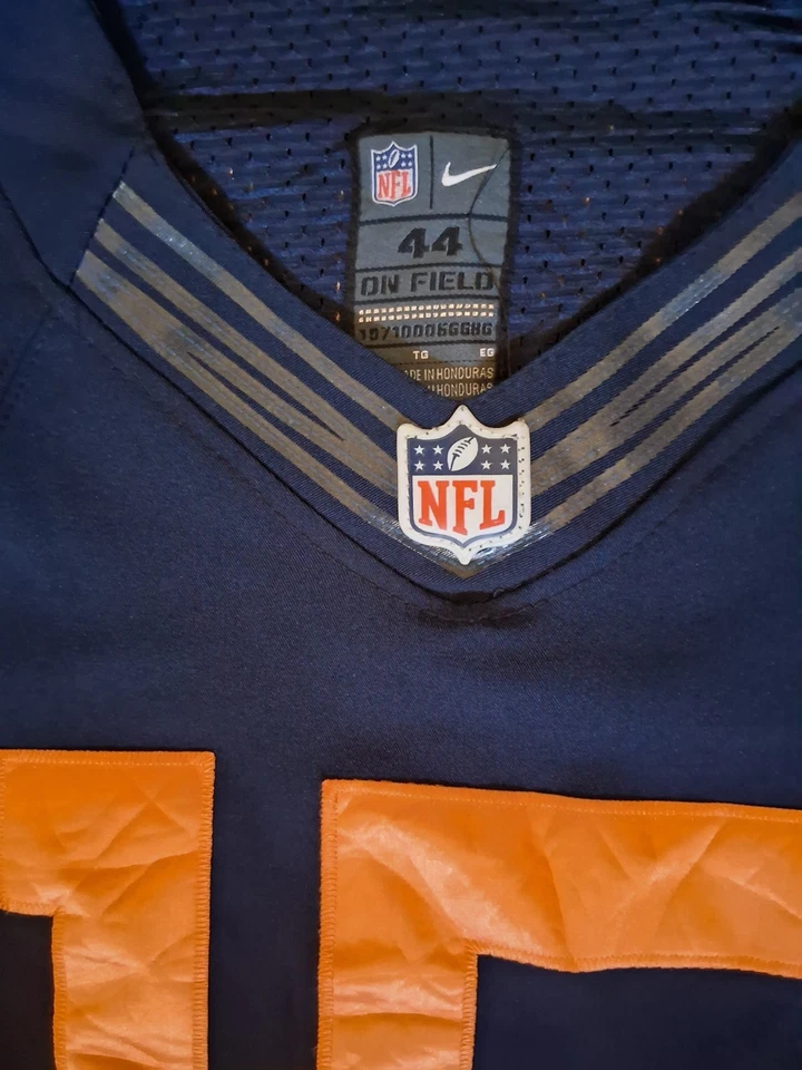 Camiseta deportiva Nike On Field Chicago Bears retro Brandon Marshall 44 (L) cosida Foto 4 de 4