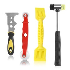 Window Glazing Tool Kit 4PCS Glazing Tools with 13 in 1 Multi Purpose Knife