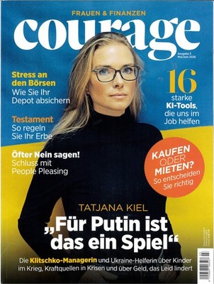 COURAGE - 3-2026 (Mai-Juni 2026) - neu und ungelesen - 100 Seiten