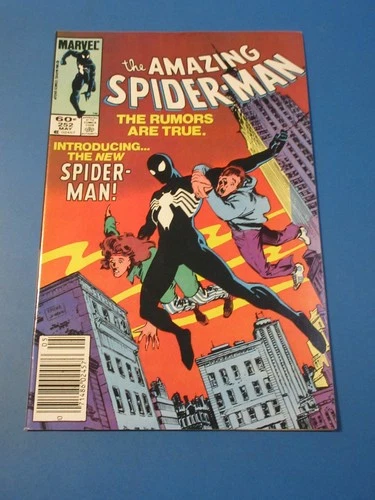 Amazing Spider-man #252 Bronze age Newsstand 1st Black Costume Key VF Beauty Wow