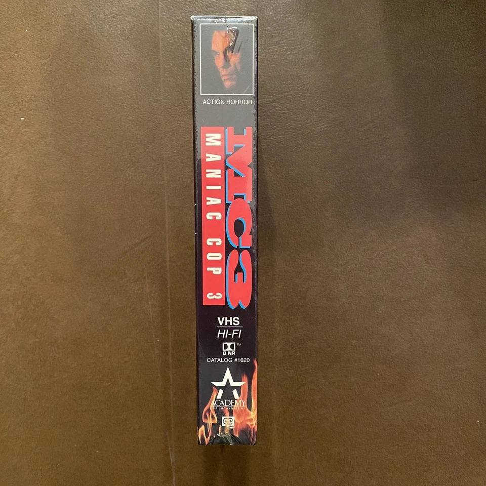 Maniac Cop 3 VHS 1993 Screener Promo Tape Brand New Sealed - Image 4 of 4