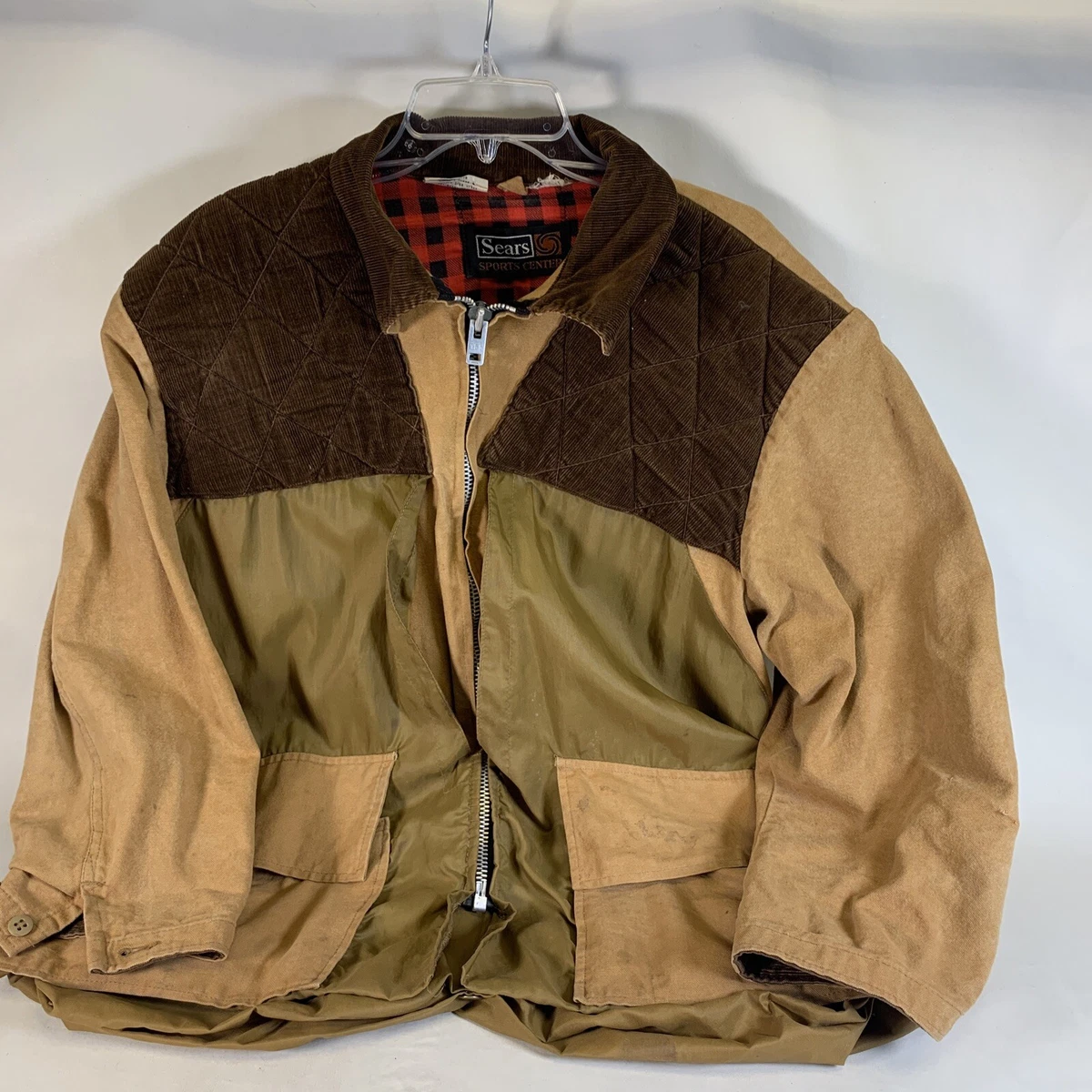 Sears Roebuck Sports Center Duck Game Hunting Jacket VINTAGE