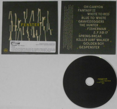 Fenster  Bones  Germany promo cd