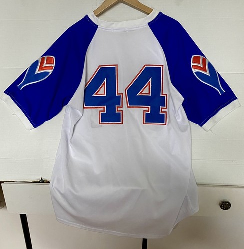 Authentic Mitchell & Ness Throwback Baseball Jersey Large Braves #44 Hank Aaron - Picture 6 of 9