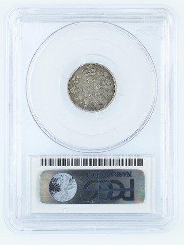1899 Canada 10 Cents PCGS XF45 Large 9 TRENDS CCN EF @ $250.00 AND AU @ $425.00 - Picture 4 of 4