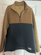 Eddie Bauer Men  s Size Large Quilted Pullover