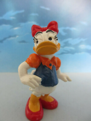 FIGUR SAMMLUNG DISNEY MICKEY MINNIE DONALD DAISIE - BULLY 1986 +/- 6,5cm