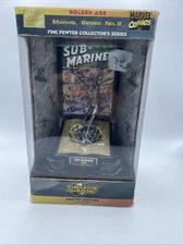 Vintage 1997 Marvel Comics Namor Sub Mariner Fine Pewter Figure