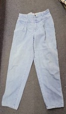 Vintage Essentials Functional Clothing Sport Mom Jeans 11/12 USA Made Tapered