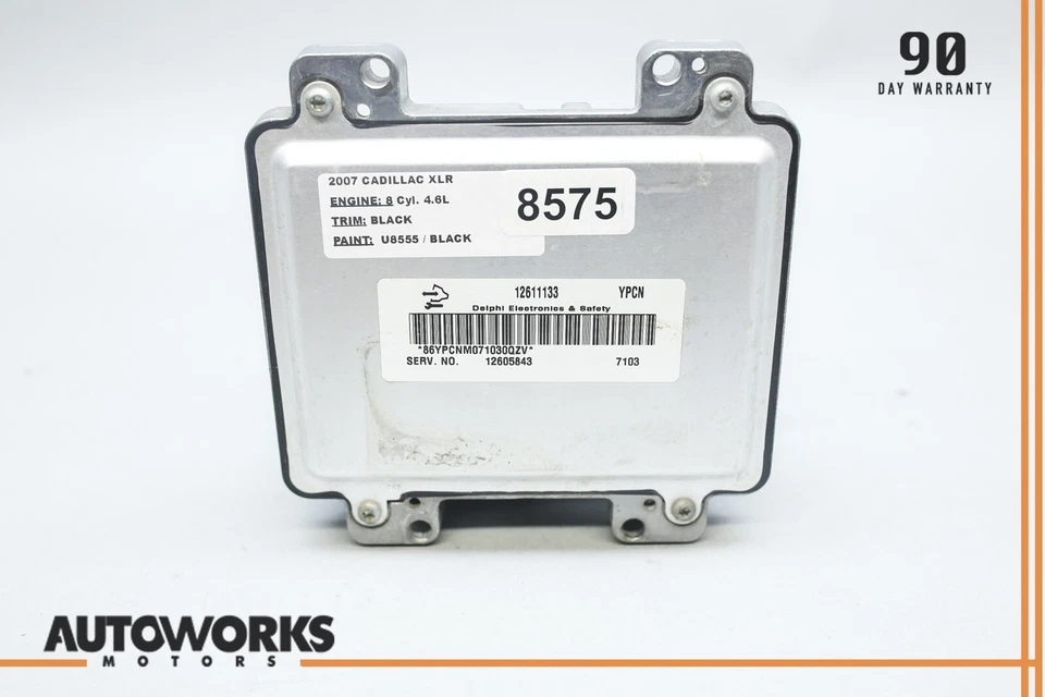 Электронный блок управления двигателем ECM 06-09 Cadillac XLR Buick GMC OEM - Изображение 2 из 4