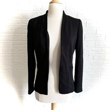 J.Crew 365 Women s Going Out Black Blazer Size 4 Tall