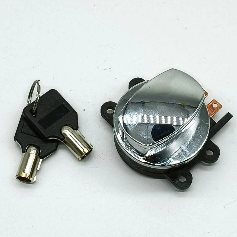 Llave de bloqueo de interruptor de encendido para Harley-Davidson FXDB DYNA STREET BOB 2008 2009-2011 Foto 2 de 4