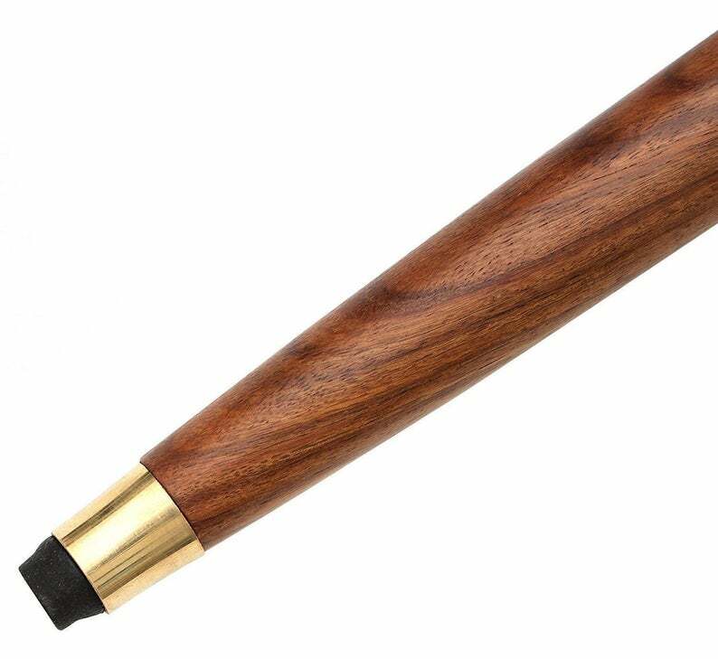 Victorian Solid Dragon Head Handle Complete Engra… - image 3