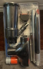 Aqua EZ Underwater Pool Vacuum Cleaner with Aluminum Pole-UV189, Item 53501 NEW