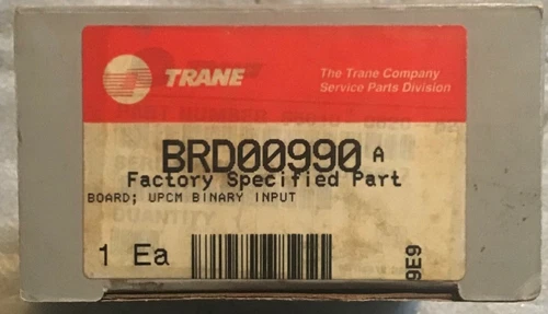 Trane UPCM BRD 00990 Binary Input Board NEW!