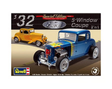 Revell 1/25 32 Ford 5 Window Coupe 2 n 1 Blue