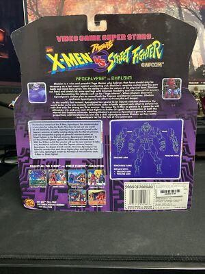 ToyBiz Marvel Capcom X-men VS Street Fighter Apocalypse