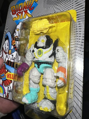 Bionic Six LJN Klunk 1986 Vintage Action Figure - Bionic Six LJN Klunk 1986 Vintage Action Figure -
