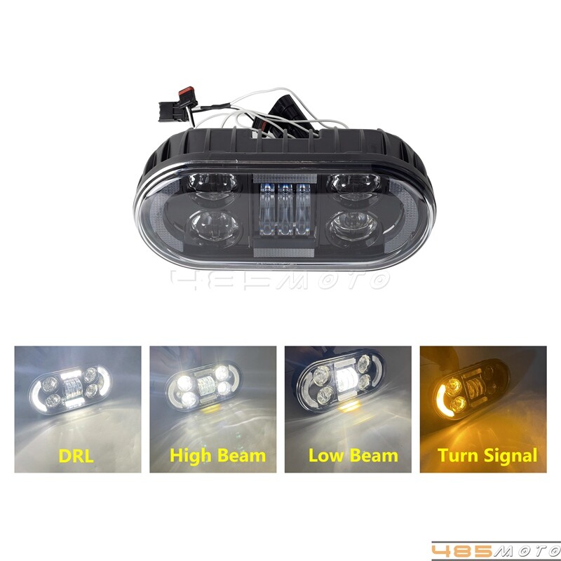 For Harley Sportster S RH1250S LED Headlight DRL w/ Turn Signals
