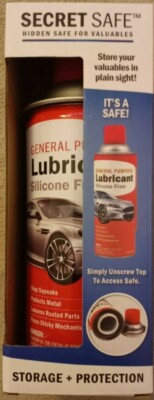 REAL Car Lubricant Can Diversion Stash/Safe Hidden Storage Hide in plane sight