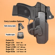 Holster For Ruger LC9 LC380 EC9 EC9S LC9S 9mm .380 acp LC EC 9 Tactical Holder