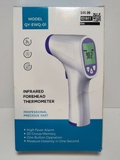 No Touch Infrared Forehead Thermometer Model Qy-EWQ-01 NEW OPENED BOX