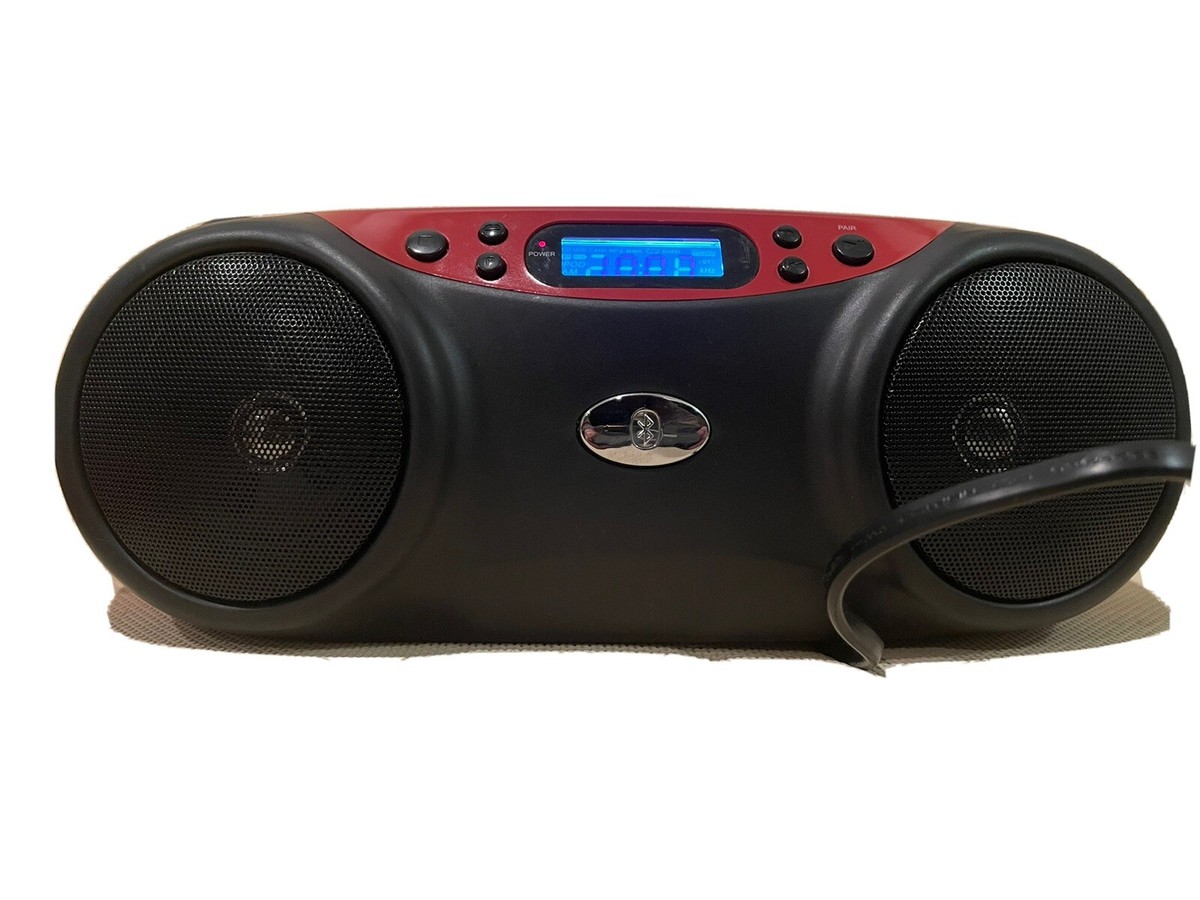 Fm Radio Blackweb Cd Boombox Blackweb Portable Top Loading