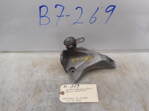 2000 AUDI A6 AWD QUATTRO LEFT DRIVER TRANSMISSION MOUNT BRACKET 4B3399113C - Picture 2 of 4